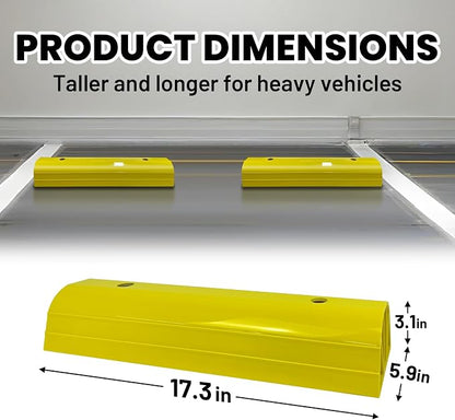 ROBLOCK Parking Stopper for Home Garage & Outside, Heavy Duty Garage Stoppers - Image 2