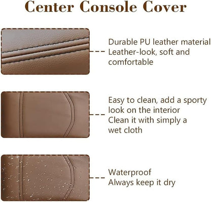 Muslogy Center Console Armrest Cover Compatible - Image 2