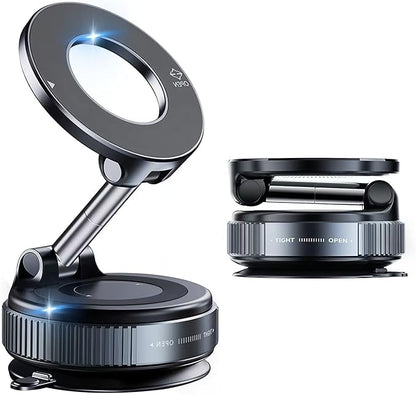 Vacuum Magnetic Car Phone Holder, 360°Adjustable Magnetic Phone Holder by YAOKEEP