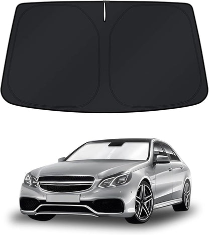 KUST Windshield Sun Shade for Mercedes-Benz C-Class 2008-2014 Window Shade Sun by KUST
