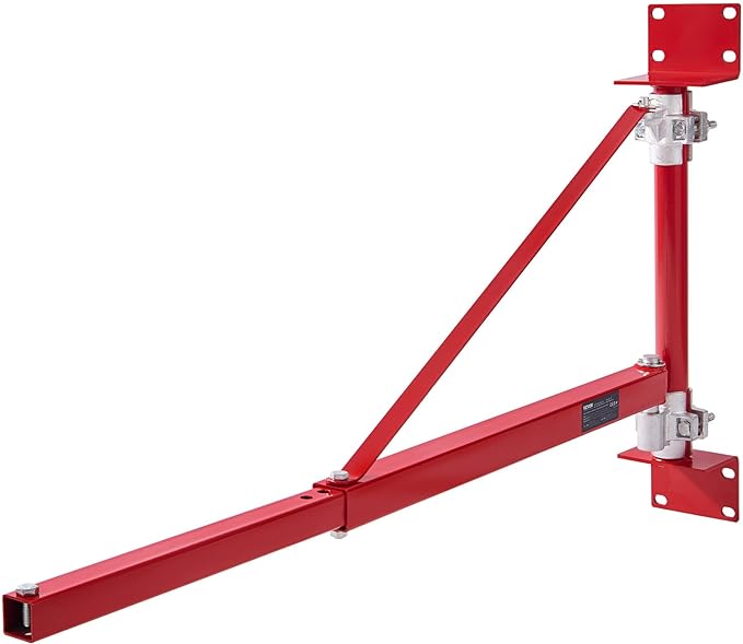 VEVOR Wall Mount Jib Crane, 660 lbs Max Load Capacity Electric Scaffolding Lift by VEVOR