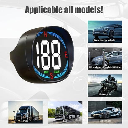 H2 GPS Speedometer Digital Speedometer GPS HUD Universal All Cars Head Up - Image 6