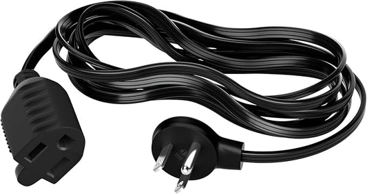Elecan Flat Plug Extension Cord 25 Ft by Elecan