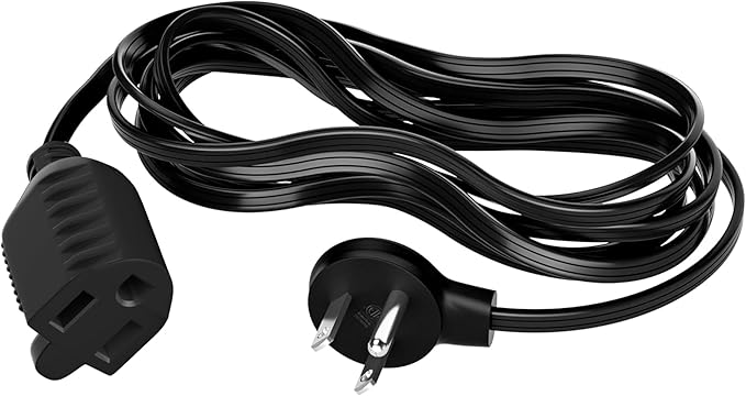 Elecan Flat Plug Extension Cord 30 Ft by Elecan