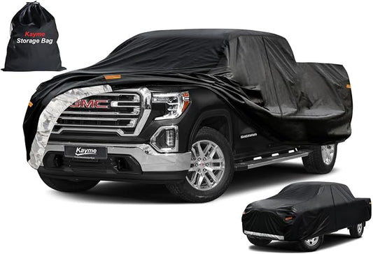 Kayme Truck Cover Custom Fit GMC Sierra Double/Extended/Crew Cab SB. Full by kayme