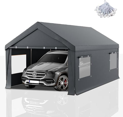 Carport 10x20 FT Heavy Duty, Outdoor Portable Garage by RICHRYCE