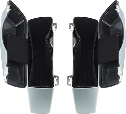 Green-L Silver Hard Saddlebags Fit - Image 8