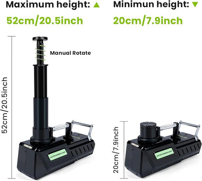 Anbull Electric Car Jack 15 Ton, Hydraulic Car Jack Kit 12V DC, Electric Floor - Image 2