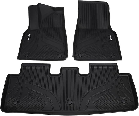 Car Foot Mats for Tesla Model Y by XinWu