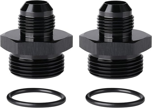 10AN Male Flare to 16AN ORB O-ring Boss Fuel Pump Rail Adapter Fitting Aluminum by Podavelle
