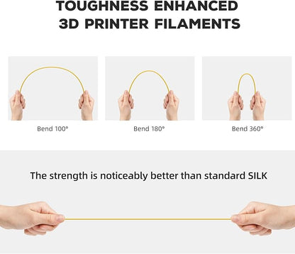 FLASHFORGE PLA Filament 1.75mm, 3D Printer Filament 1kg Spool, Dimensional - Image 4