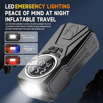 Car Jump Starter with Air Compressor, 3000A Car Emergency Starting Power Supply - Image 5