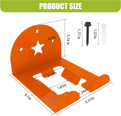 MusixiA Garage Organizer Trimmer Rack, 1 Pack Heavy Duty Weed Eater Hanger - Image 2