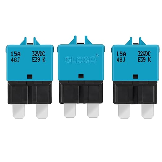 GLOSO Circuit Breaker E39 Manual Reset Fuse by GLOSO