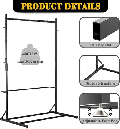 Freestanding Bike Storage Rack for 5 Bikes, Bike Racks for Home and Garage - Image 5