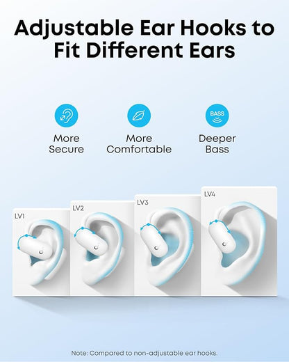 soundcore AeroFit 2 by Anker, Open-Ear Headphones, Translation Earbuds Real Time - Image 3