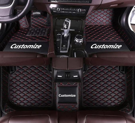 Custom All-Weather Protection Leather Car Floor Mats by LIODOR