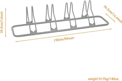 CyclingDeal Bike Rack Floor Parking Bike Stand - Image 3