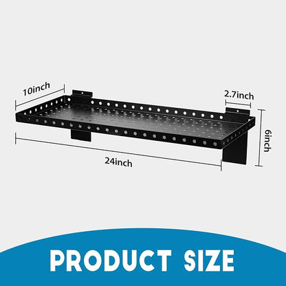 Slatwall Shelves 24x10 Inch, Slatwall Accessories - Image 2