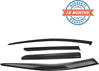ZONFANT Window Rain Guards, Side Window Deflectors, Sun Visor Rain Vent Window - Image 7