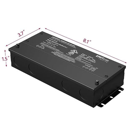 EMITEVER Dimmable Led Driver, 100W AC 100V-277V to DC 24V Transformer, 5-in-1 - Image 3