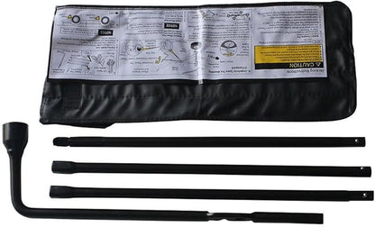 for Chevy Silverado 1500 /GMC Sierra 1500 Spare Tire Iron Tools Wrench Kit - Image 2