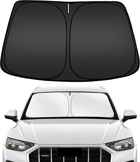 ARISMOTOR Windshield Sun Shade for Audi Q5 2018-2025 2026, Custom Fit Foldable by ARISMOTOR