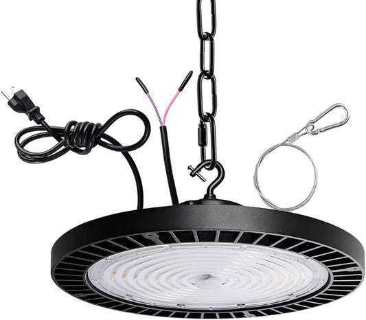 UFO High Bay Light, 150W LED Shop Lights, 3000K 4000K 6500K LED Garage Light by GXSTHY