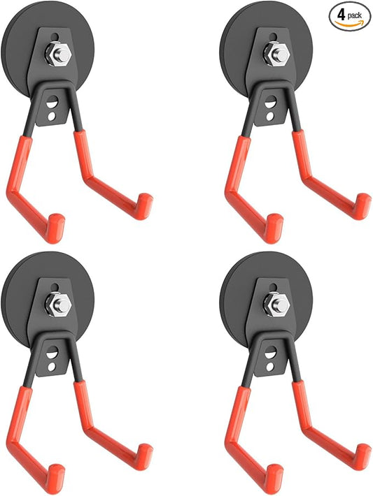 Garage Magnet Hooks, Heavy Duty Magnetic Hooks Tool Hangers by AplysiaTech