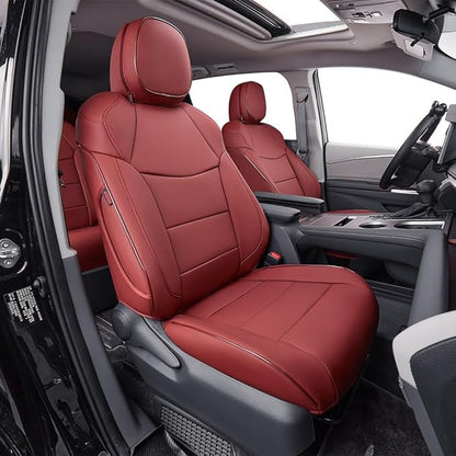 EKR Sienna Seat Covers for 2021-2025 Toyota Sienna Limited, 2nd Row Captain by EKR