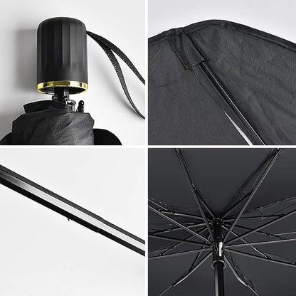 helloleiboo Car Windshield Sun Shade UV Rays and Heat Sun Visor Protector - Image 6
