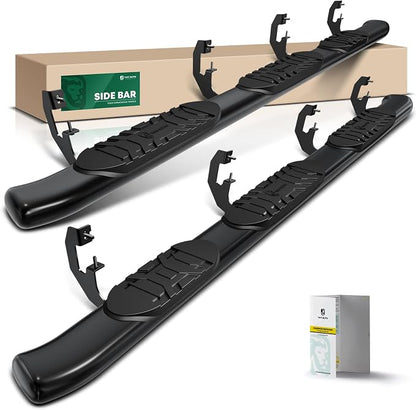 YHTAUTO 5" Running Boards Side Steps Fit Chevy Silverado & GMC Sierra 1500/2500 by YHTAUTO