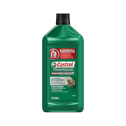 Castrol Transmax High Mileage Automatic Transmission Fluid, 1 Quart by Castrol
