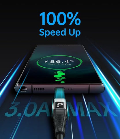 USB C to C Cable for Car 3FT&5FT, 100W Coiled USB C Fast Charging Cable for - Image 3