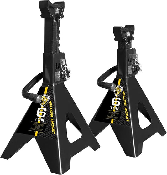 YELLOW JACKET Jack Stands 6 Ton by YELLOWJACKET