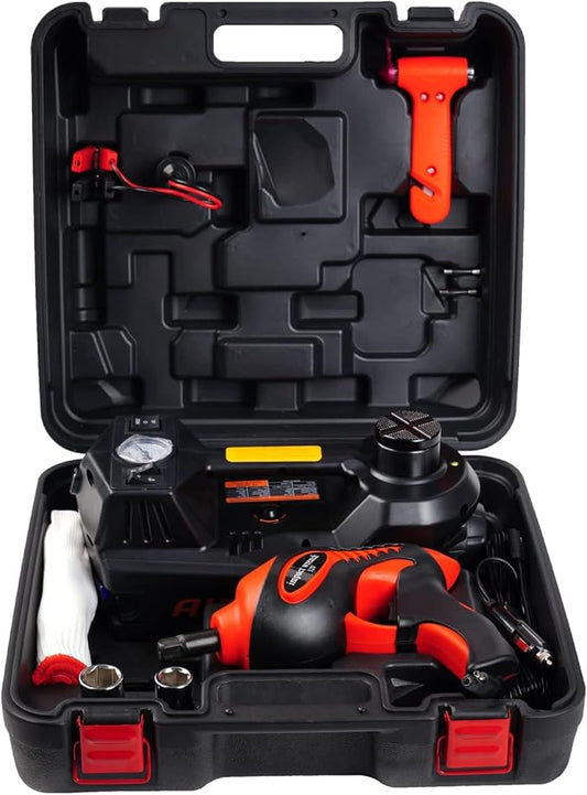 STANDTALL Electric Car Jack Kit 5 Ton 12V Hydraulic Jack Automatic Lift by STANDTALL