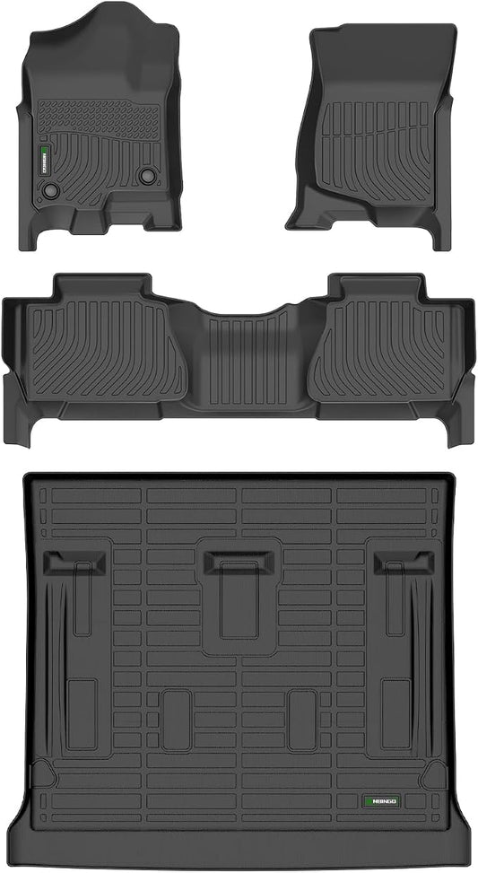 ANBINGO®Floor Mats Fit for Chevy Tahoe/GMC Yukon 2007-2014&Cargo Liners All by ANBINGO