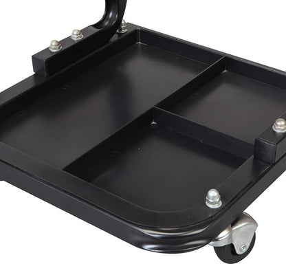 Torin TR6100W BlackJack Rolling Creeper Garage/Shop Seat: Padded Mechanic Stool - Image 2