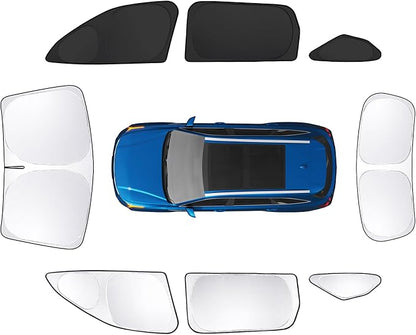 8pcs Car Window Shades for Kia Sorento SUV 2021-2025 Accessories, Windshield by Unknown