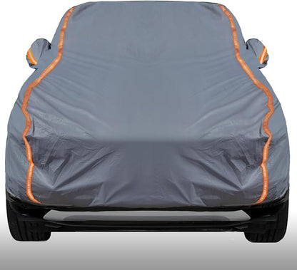 KEYOOG Universal Waterproof Heavy Weight Full Car Covers, Fit SUVs, All Weather by KEYOOG