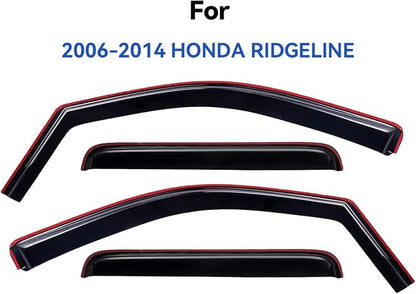 in-Channel Window Visors Rain Guards Shield - Image 2