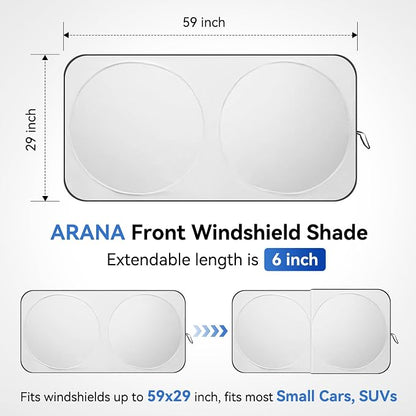 ARANA Car Windshield Sun Shade - Image 2