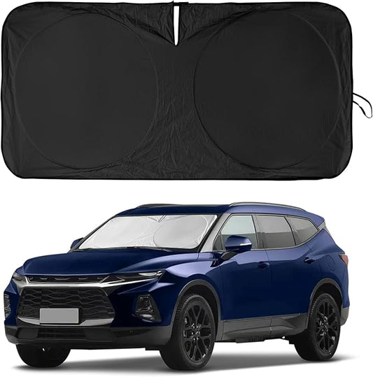 for Chevy Car Equinox 2005-2017 Windshield Sunshade Foldable Sun Shield by INSAUTO