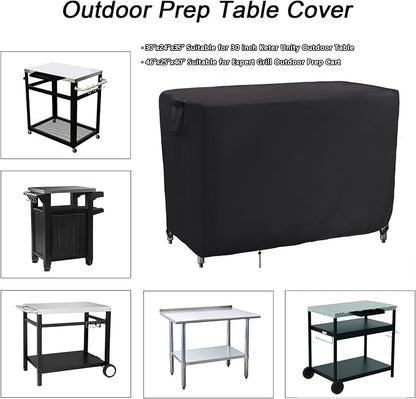 Kingling Prep Table Cover for 30 inch Keter Unity Table, Waterproof Outdoor - Image 3