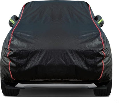 Breathable New Material, Waterproof Car Cover, Locks and Zipper Doors, by QUYDDC