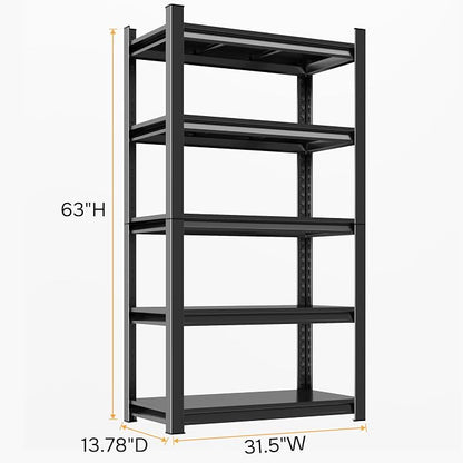 63" H Garage Shelving 3000LBS Heavy Duty Shelving Units and Storage Shelves - Image 3
