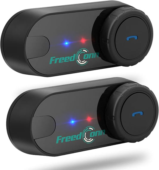 FreedConn TCOM VB Motorcycle Helmet Bluetooth Headset, Motorcycle Communication by FreedConn