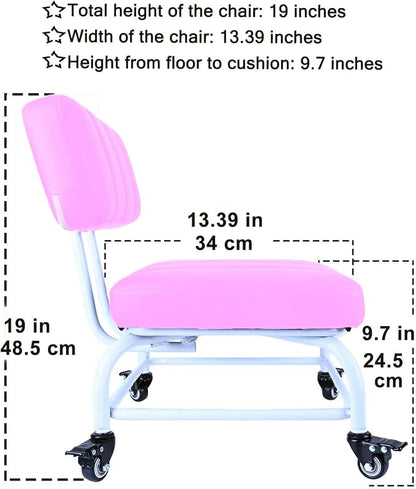 Rolling Stool and 4 Wheels - Image 2