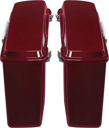 Green-L Red Hard Saddlebags Fit - Image 5