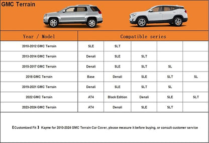 Kayme 6 Layers SUV Car Cover Custom Fit - Image 6